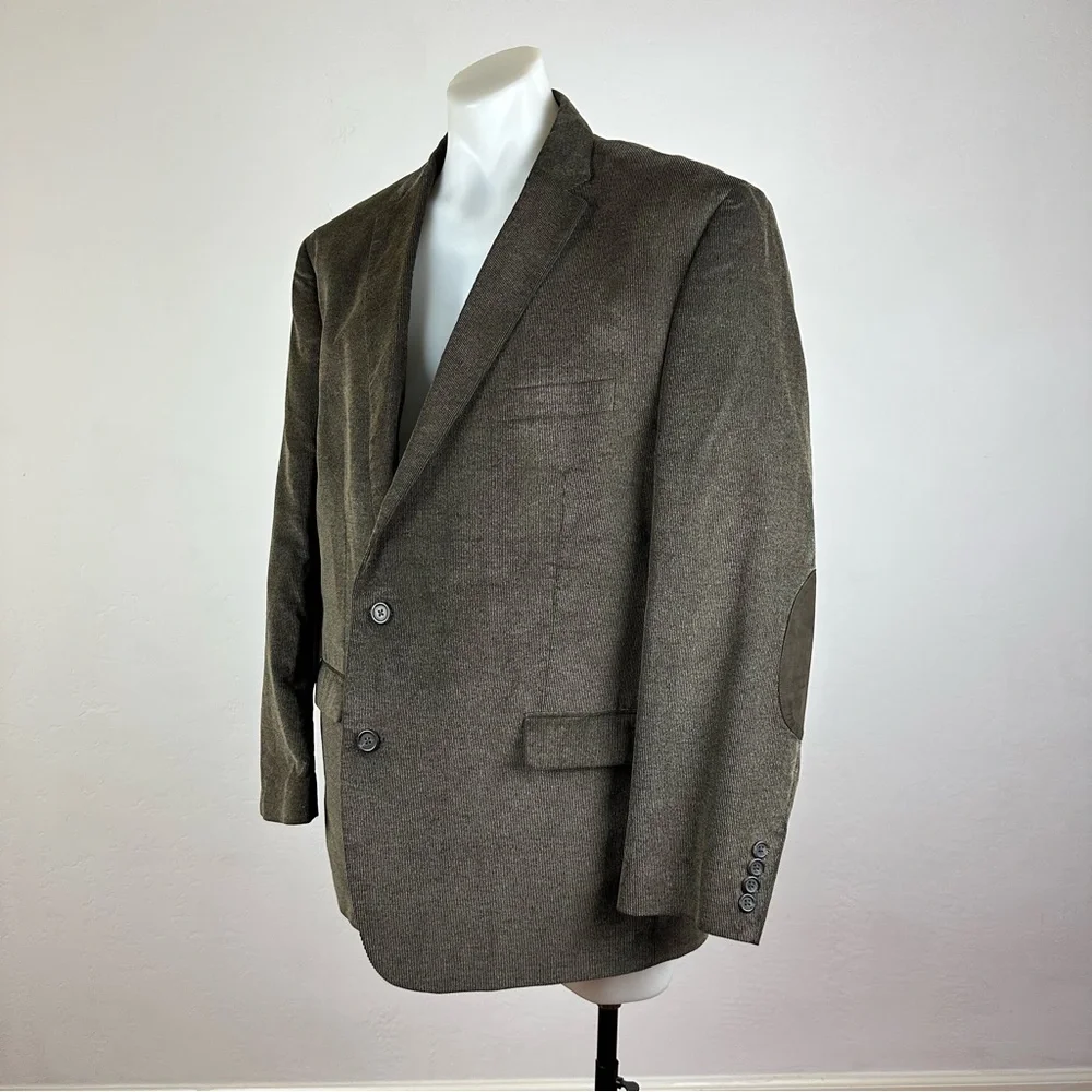 Ralph Lauren 3XL Corduroy Sport Coat w/ Elbow Patch Detail